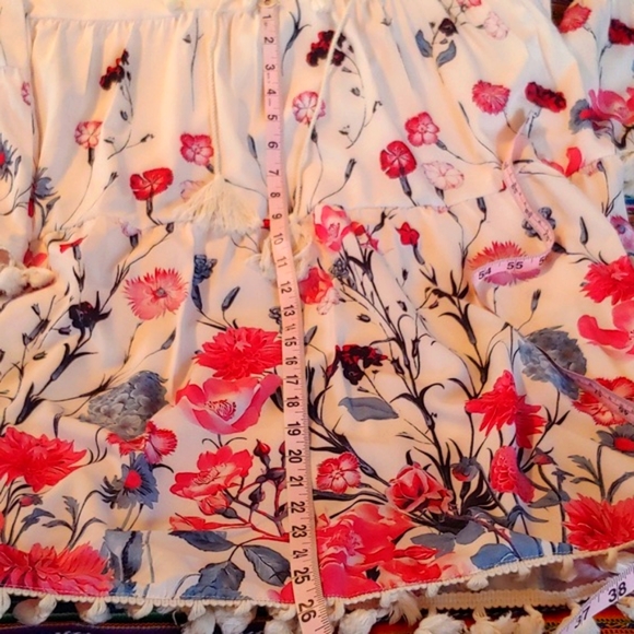 Women's Soft and Flowing Floral High Waist Lounge Dress, XXL - Picture 16 of 16